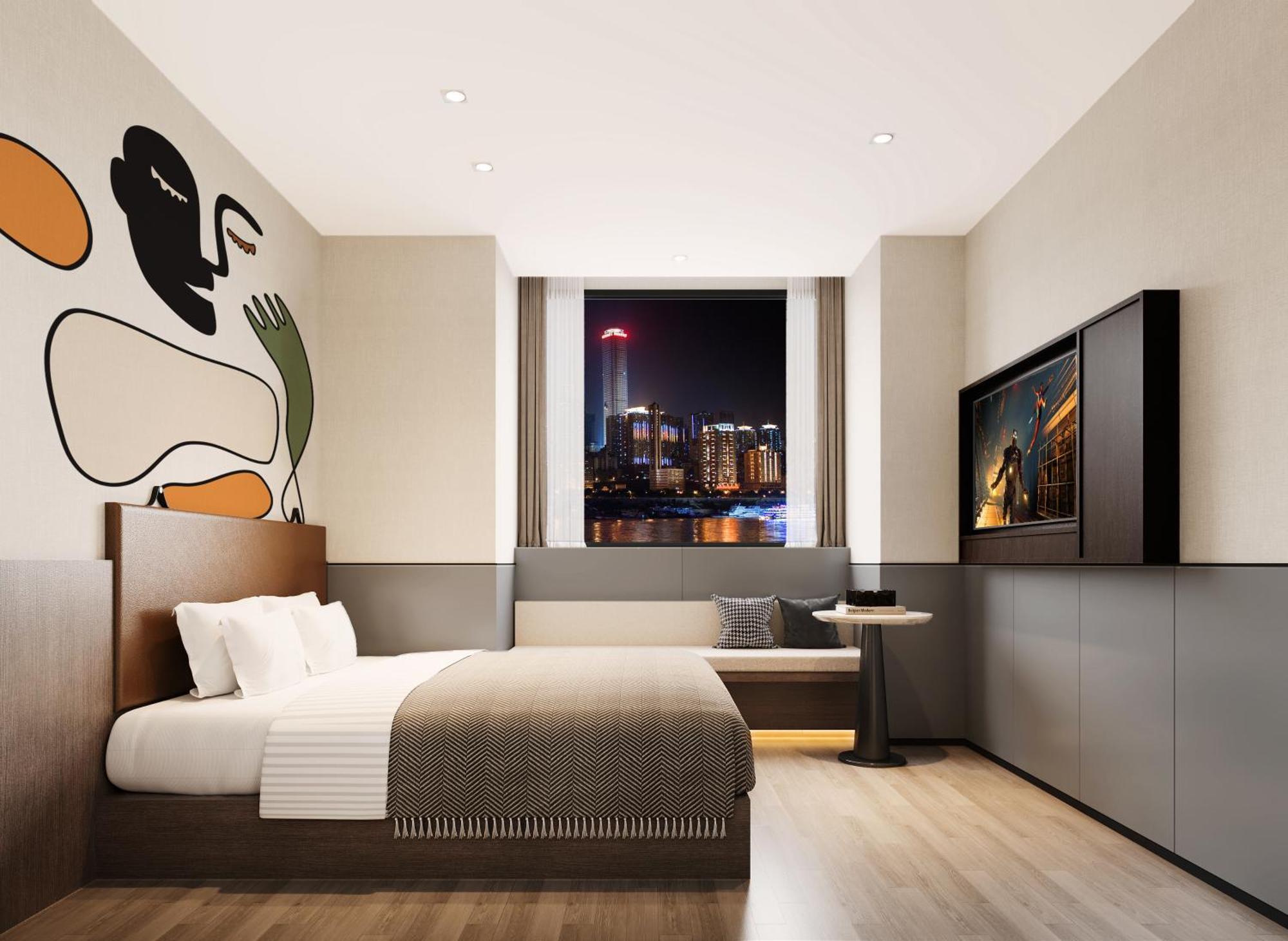 Mcsrh Hotel-Chengdu Jianshe Road Bagian luar foto